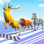 Animal Race Game Epic Fun Race icon