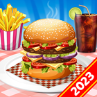 Madness Cook 3D Burger Games icône