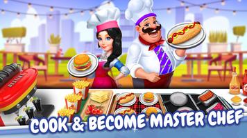Madness Cook 3D Burger Games Affiche
