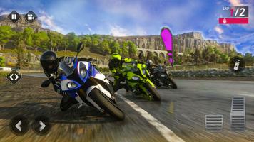 Real bicicleta raza moto juego captura de pantalla 2