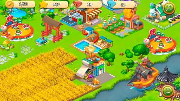 Agricultura Town Jogos Offline imagem de tela 1