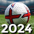 Partido de fútbol mundial 2022 icono