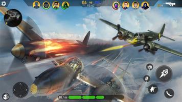 Sky Combat Fighter Jet Games poster