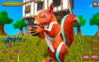 Squirrel Flying Simulator Fami ảnh chụp màn hình 1