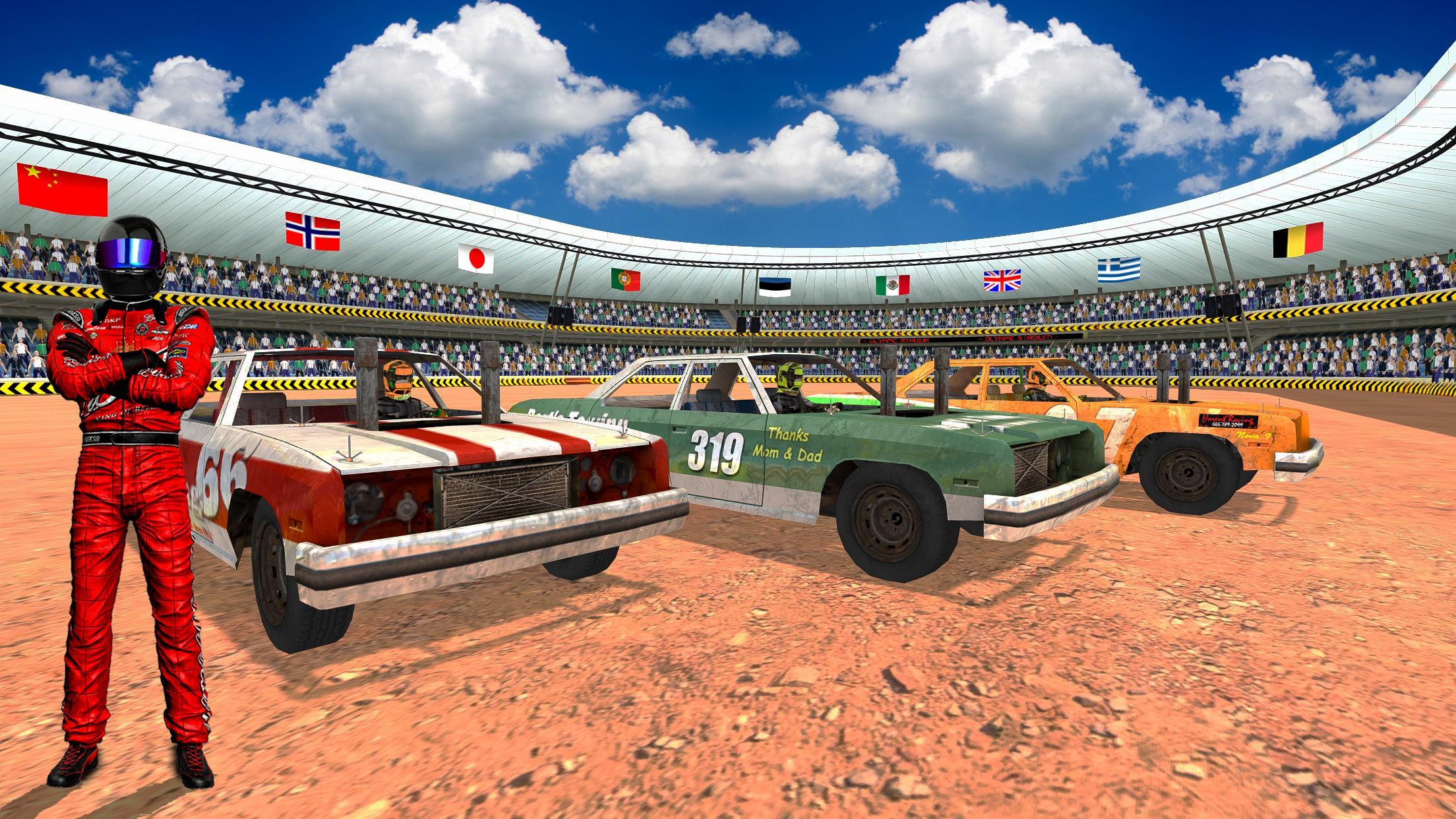 Игры с физикой разрушения машин. Игра Demolition Derby crash Racing. Derby car Demolition: crash Stunt Racing. Игра про дерби на машинах на ПК. Demolition Derby car.