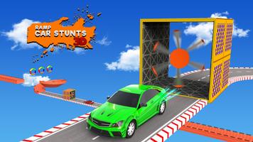 Ramp Car Stunts: GT Mega Ramps Affiche