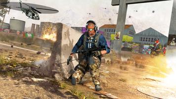 Real Commando Strike Gun Jeux Affiche