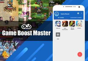 Game Boost Master｜Memory Clear Cartaz