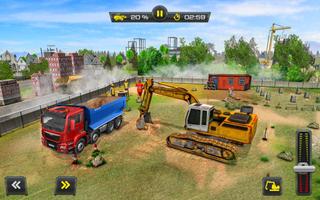Construction Sim Building Game Affiche