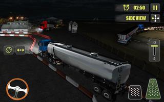 Night truck extreme parking screenshot 1