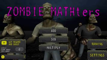 ZOMBIE MATHters poster