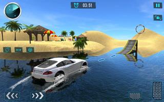 Water Car Surfing Stunt 截图 1