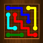 Connect the dots color line icon