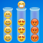 Emoji sortieren Puzzle 2024 Zeichen