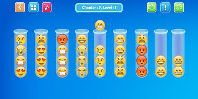 Emoji sortieren Puzzle 2024 Screenshot 1