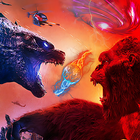 ikon Kaiju Godzilla vs Kong Attack