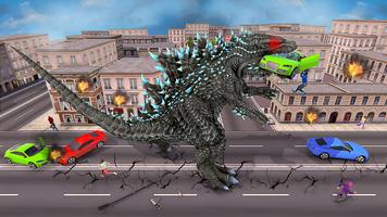 Kaiju Godzilla vs Kong Attack تصوير الشاشة 1