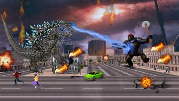 Kaiju Godzilla vs Kong Attack تصوير الشاشة 2