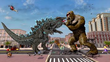 Kaiju Godzilla vs Kong Attack تصوير الشاشة 3