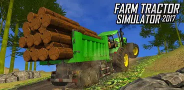Offroad Farm Tractor Driving