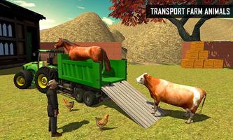 Offroad Farm Tractor Driving poster