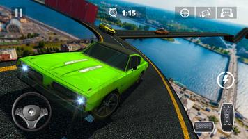 Impossible Racing Tracks Driving imagem de tela 1