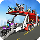 Motorbike Carrier Truck Game APK