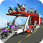 Motorbike Carrier Truck Game biểu tượng