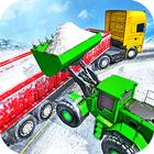 Offroad Snow Trailer Truck Dri آئیکن