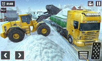 برنامه‌نما Offroad Snow Trailer Truck Dri عکس از صفحه