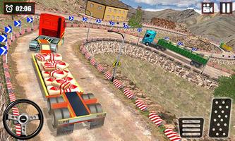 Offroad Snow Trailer Truck Dri screenshot 1