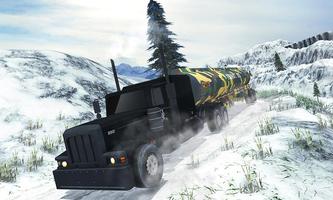 Army Oil Truck Hill Transport скриншот 3