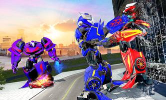 Flying Dino Robot Car Transforming Game تصوير الشاشة 2