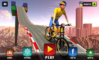 Impossible Ramp Bicycle Rider পোস্টার