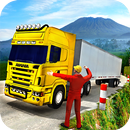 Uphill Cargo Transport Truck D APK