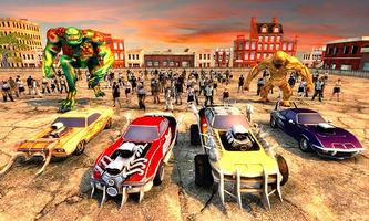 Zombie Car Smash Derby syot layar 3