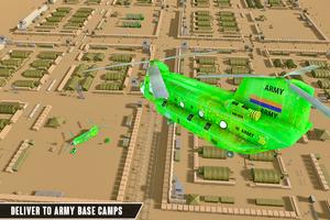 US Army Helicopter Transport: Tank Simulator capture d'écran 2