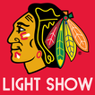 Blackhawks Light Show