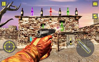 Real 3D Bottle Shooting Game capture d'écran 2