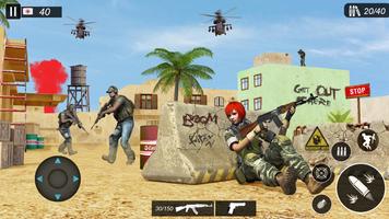 Gun Game: FPS Shooting Game 3D Affiche