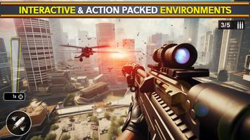 Sniper 3D Fps :Shooting Games Cartaz