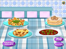 game cooking recipes chef Poster