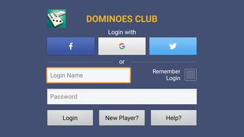 Dominoes Club الملصق