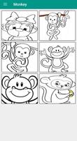 SuperHero Monkey Coloring screenshot 3