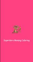 SuperHero Monkey Coloring screenshot 2
