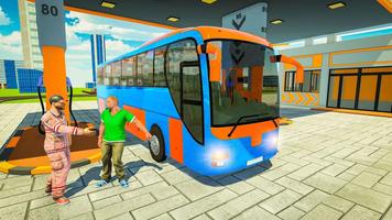 Bus-Simulator-Bus-Spiele Plakat