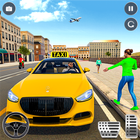 Crazy Car Taxi Simulator آئیکن