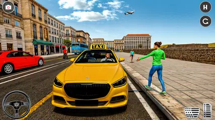 Verrückt Wagen Taxi Simulator XAPK Herunterladen