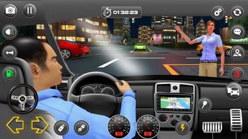 Crazy Car Taxi Simulator اسکرین شاٹ 1