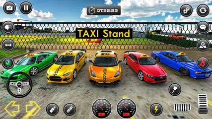 Verrückt Wagen Taxi Simulator XAPK Herunterladen